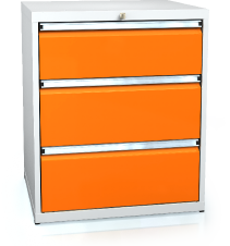 Dílenská zásuvková skříň 840 x 710 x 600 - 3x zásuvka